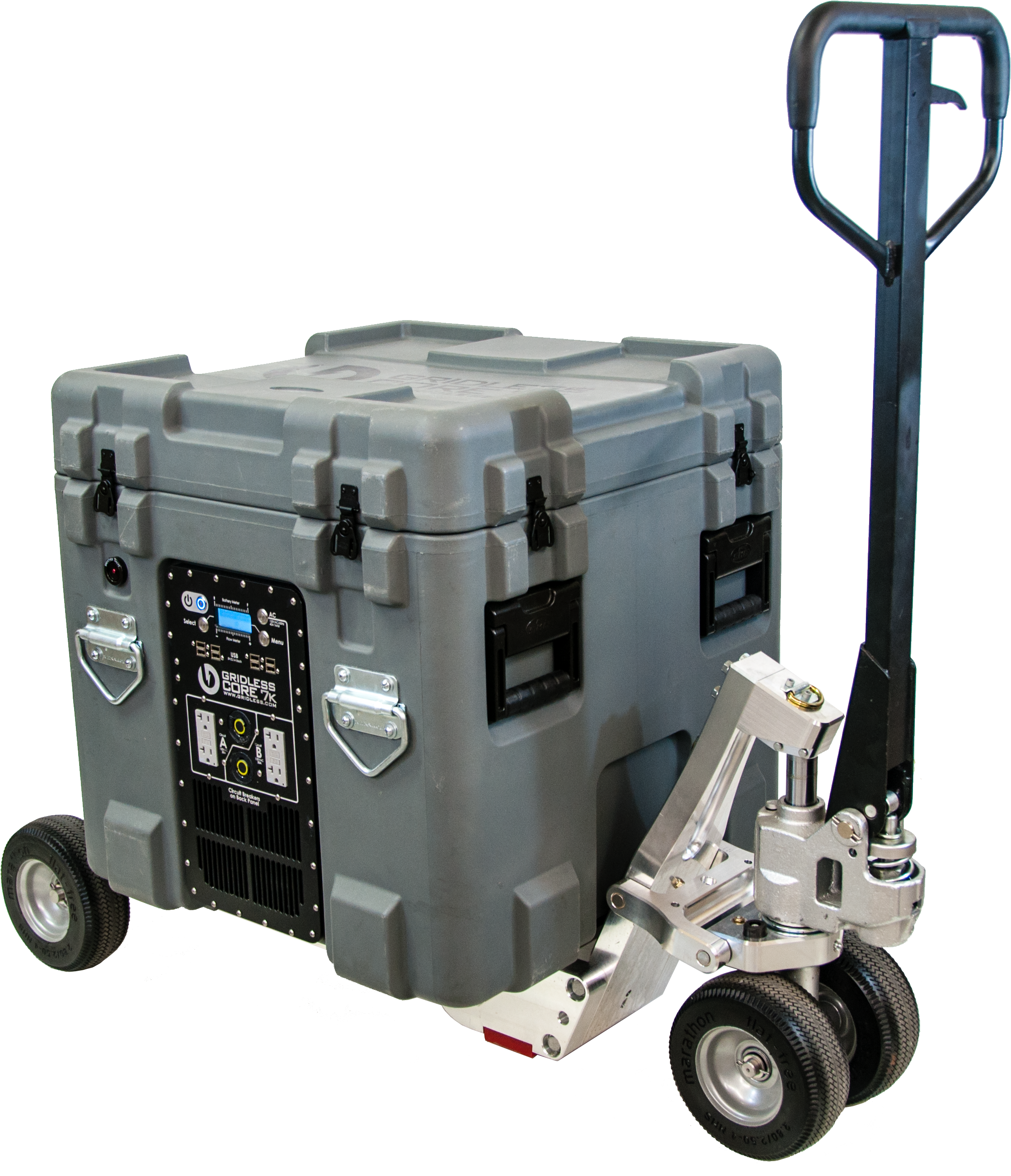 Gridless-Mobile Power & Battery System Container