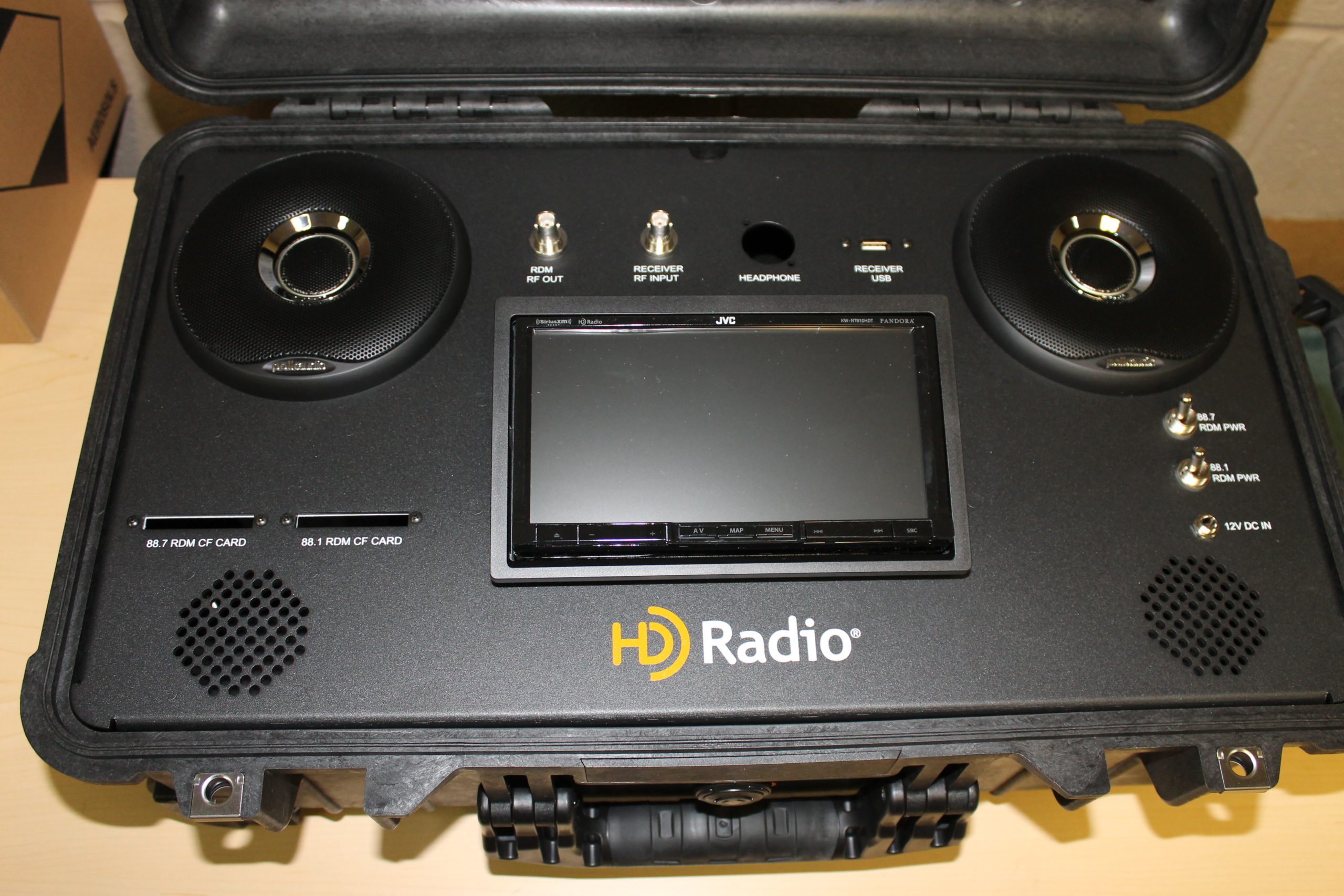 Custom Case for HD Radio