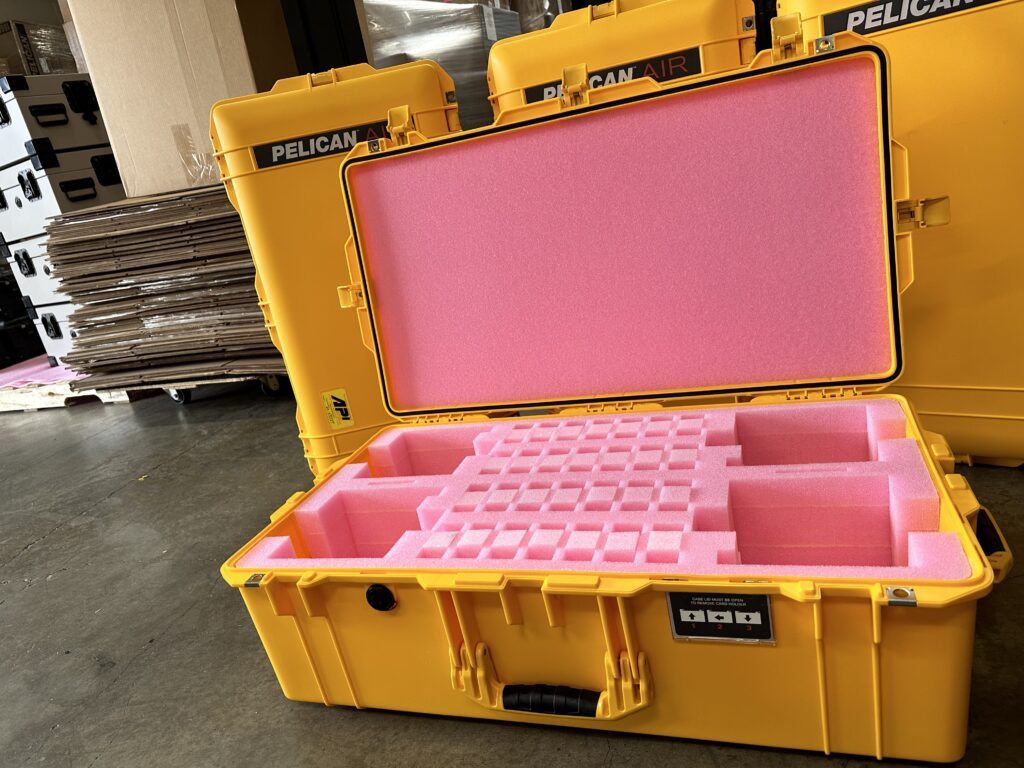 Custom Case with Foam Inserts for BAE Systems